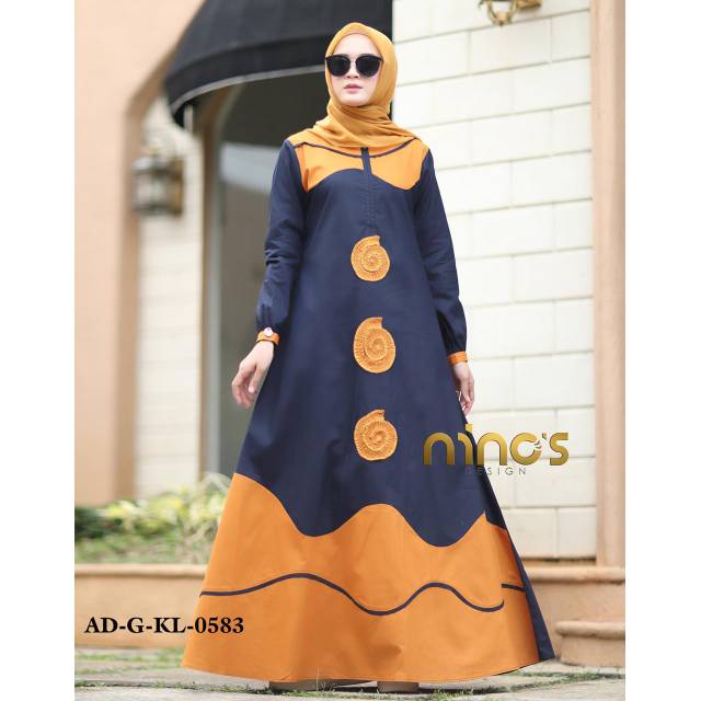 Gamis AD G KL 0583 by ninos - gamis termurah