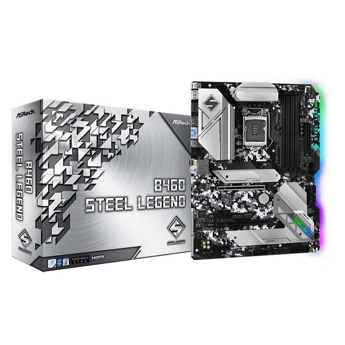 ASROCK B460 STEEL LEGEND | MOTHERBOARD B460 INTEL 1200 DDR4