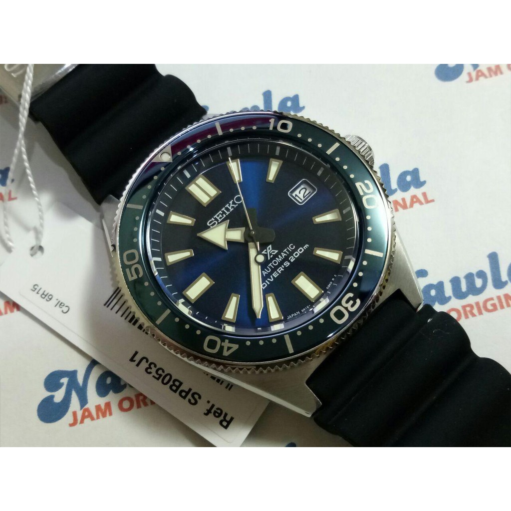 Seiko Prospex SPB053J1 Diver Blue Dial 62MAS - Jam Tangan Pria SPB053