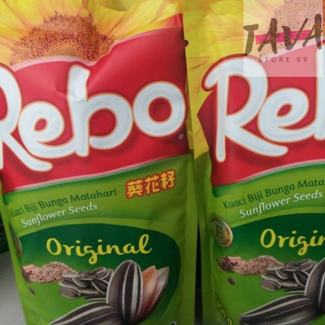 

REBO KUACI JUMBO BUNGA MATAHARI RASA ORIGINAL 300 Gr