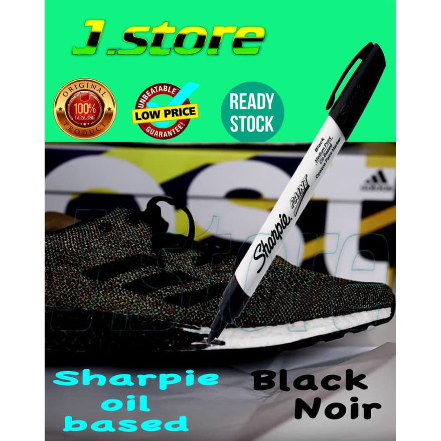 

Jual Black Noir Sharpie Oil Based Pen Marker Ultra boost NMD Pureboost Berkualitas