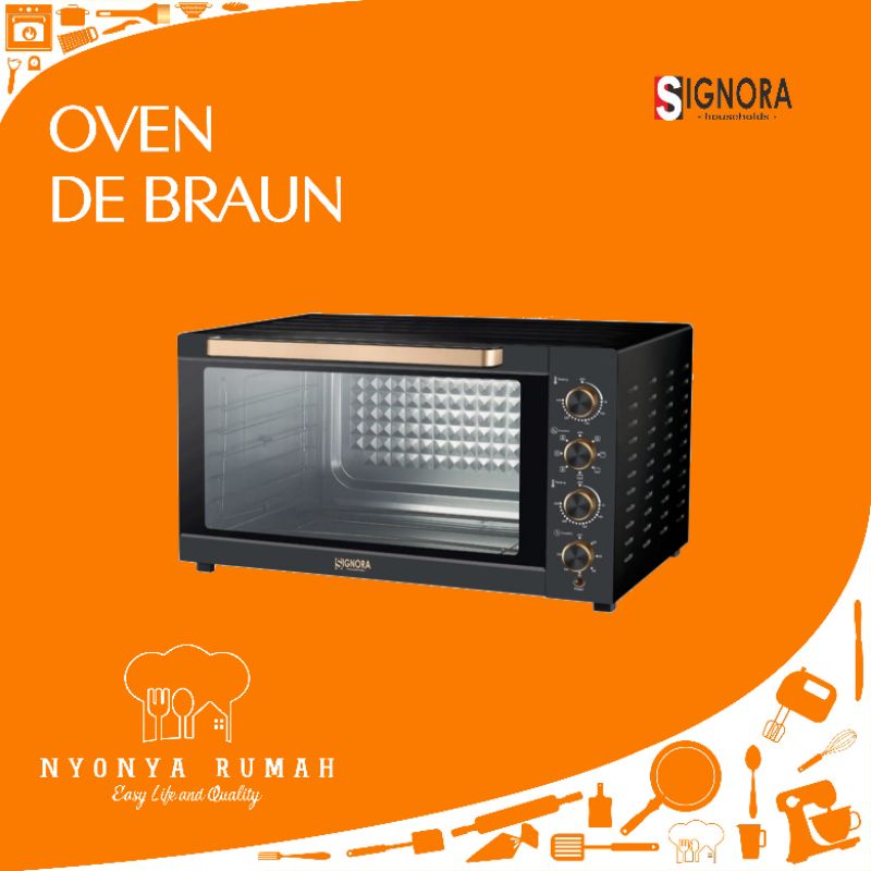 Signora Oven De Braun 150 liter/Oven De Braun/Oven Signora/Oven Listrik