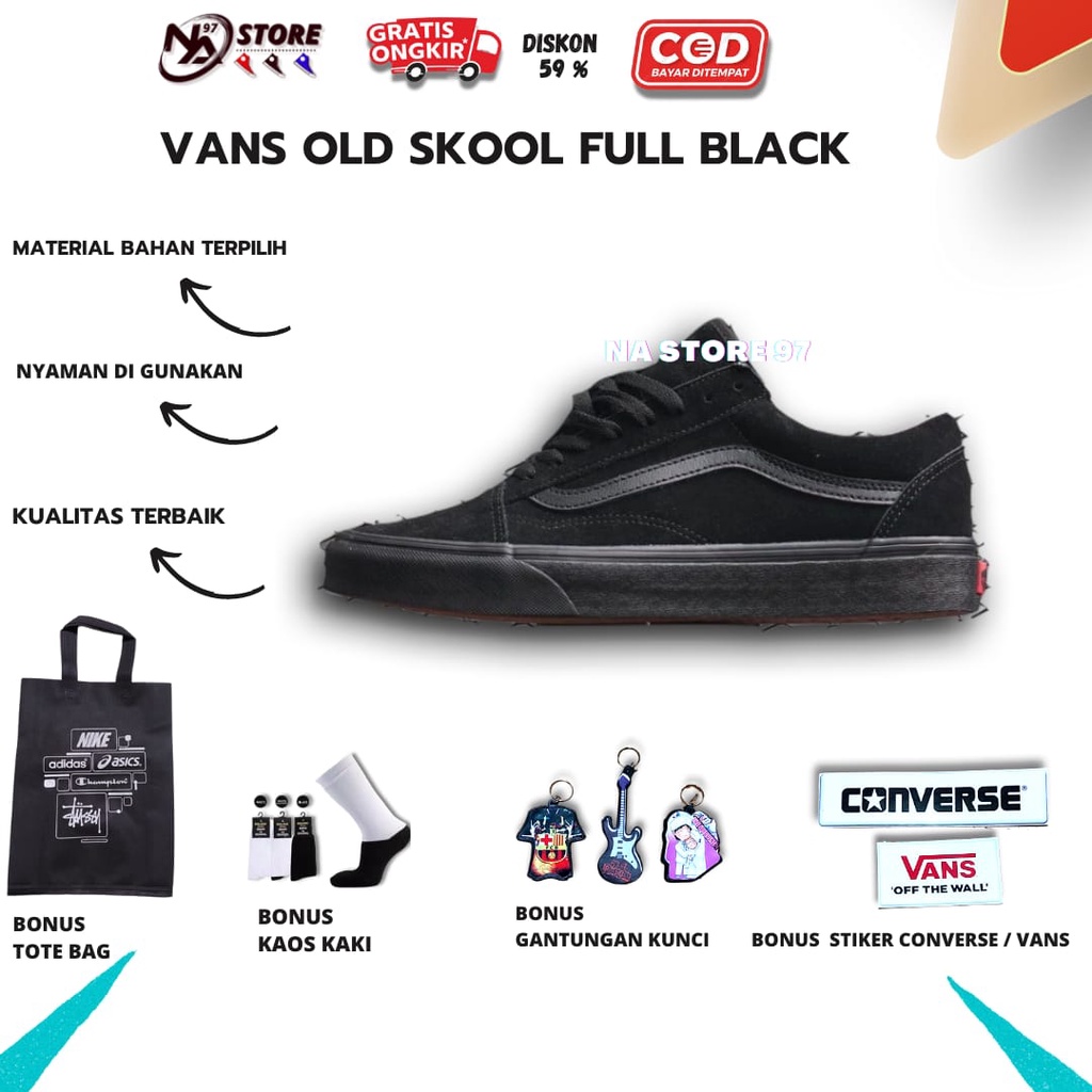 Vans Old Skool Oldskool All Full Black