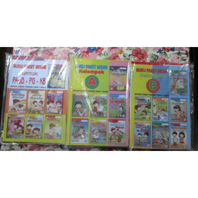 

BUKU PAKET BESAR PAUD & TK. Untuk 1 tahun