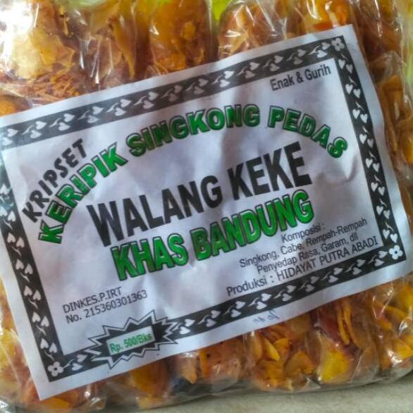 

Belanja Nyaman--Keripik singkong pedas Walang Keke