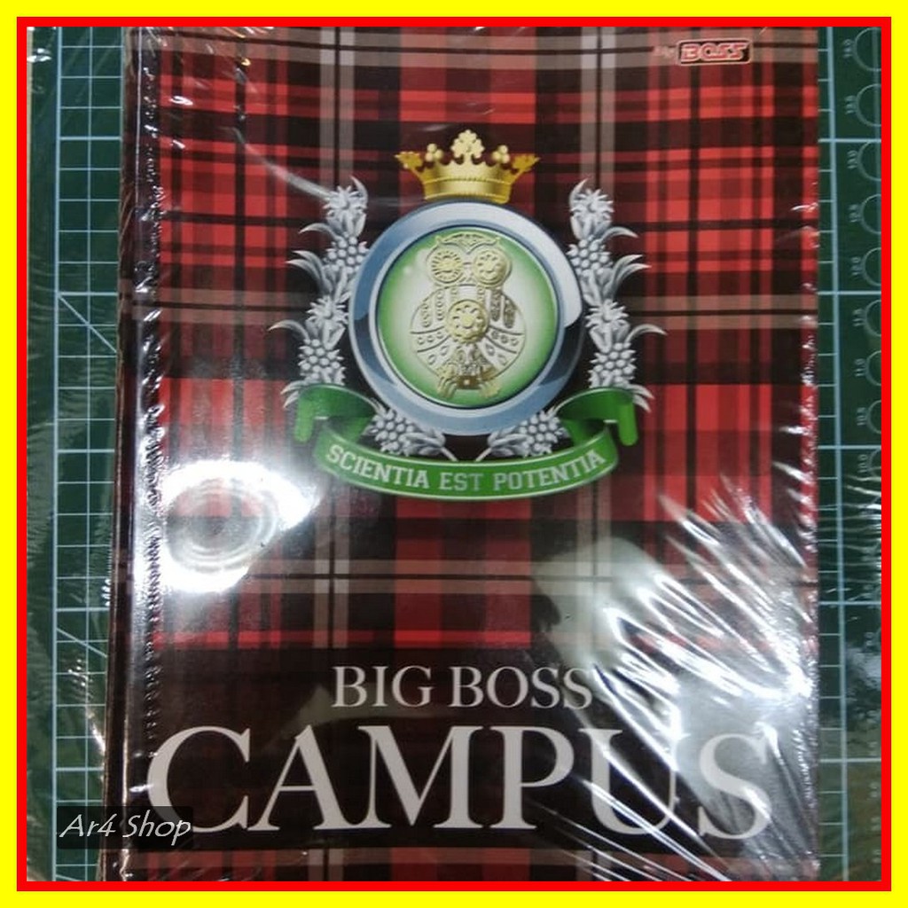 

TERLARIS Book Buku - Big Boss - 50 Pages & 40;50 Lembar - 10 Buku& 41;