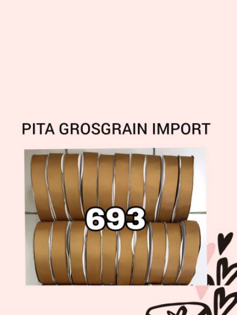 100 YARD - 5 cm| PITA GROSGRAIN IMPORT 2 INCH