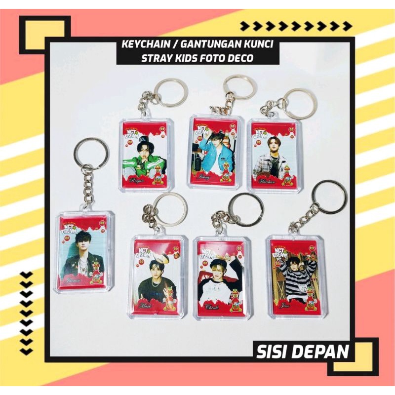 GANTUNGAN KUNCI / KEYCHAN / KEYRING NCT DREAM