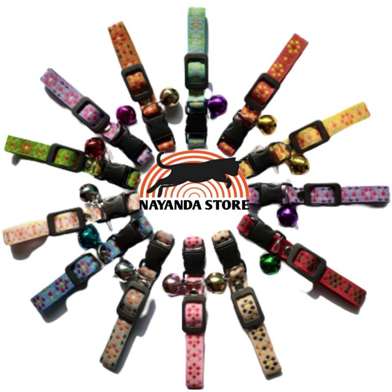 kalung kucing kitten lonceng besar 14mm/lonceng kucing