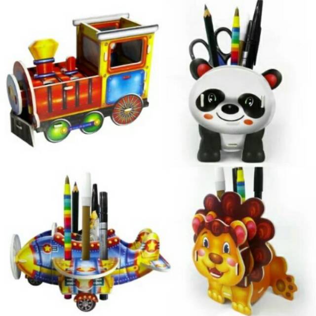 PUZZLE TEMPAT PENSIL / surprise random gokil mainan pencil case toys