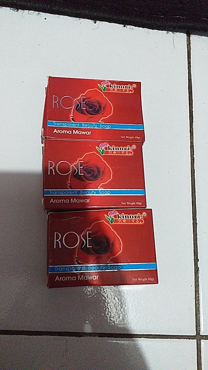 Sabun Rose Kinori Aroma Mawar