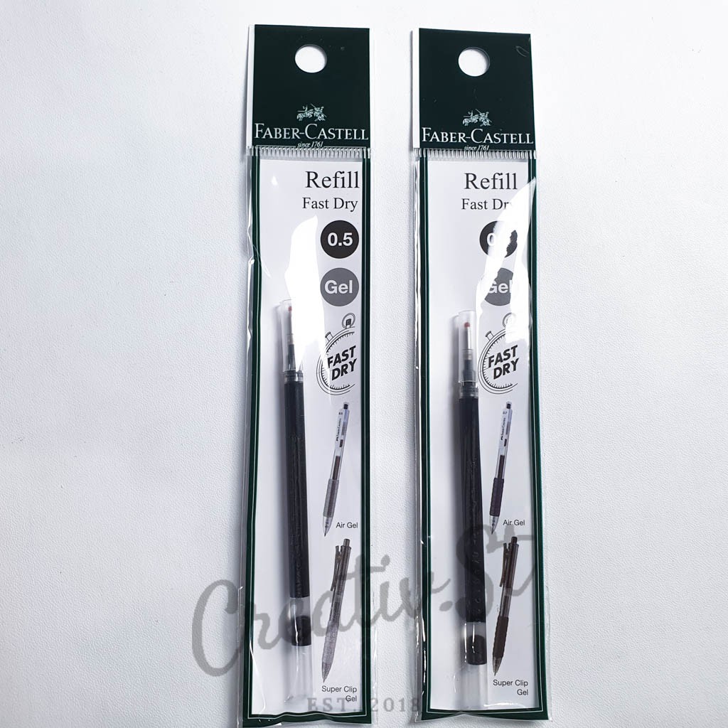 

FABER CASTELL Isi Bolpen Refill Air Gel Fast Gel 0.5 0.7 Mm