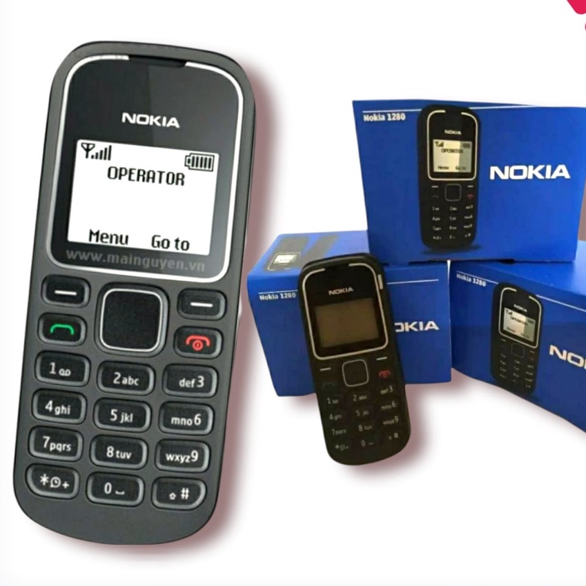 HANDPHONE NOKIA 1280 VARIASI WARNA HITAM