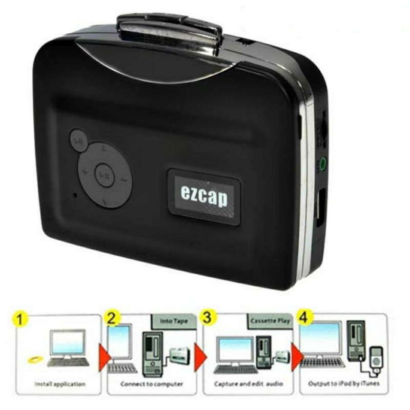 Converter kaset tape ke MP3 Player