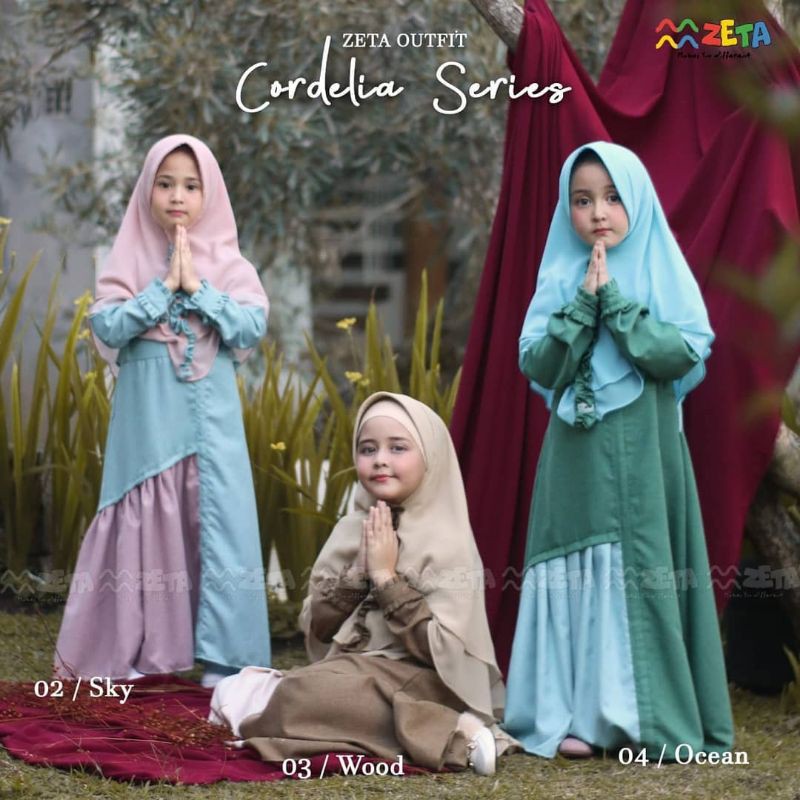 2-8T GAMIS ANAK ZETTA CORDELIA