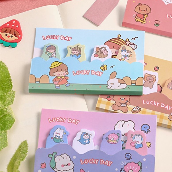 sticky notes kartun lucky cartoon memo sno069(4b3)