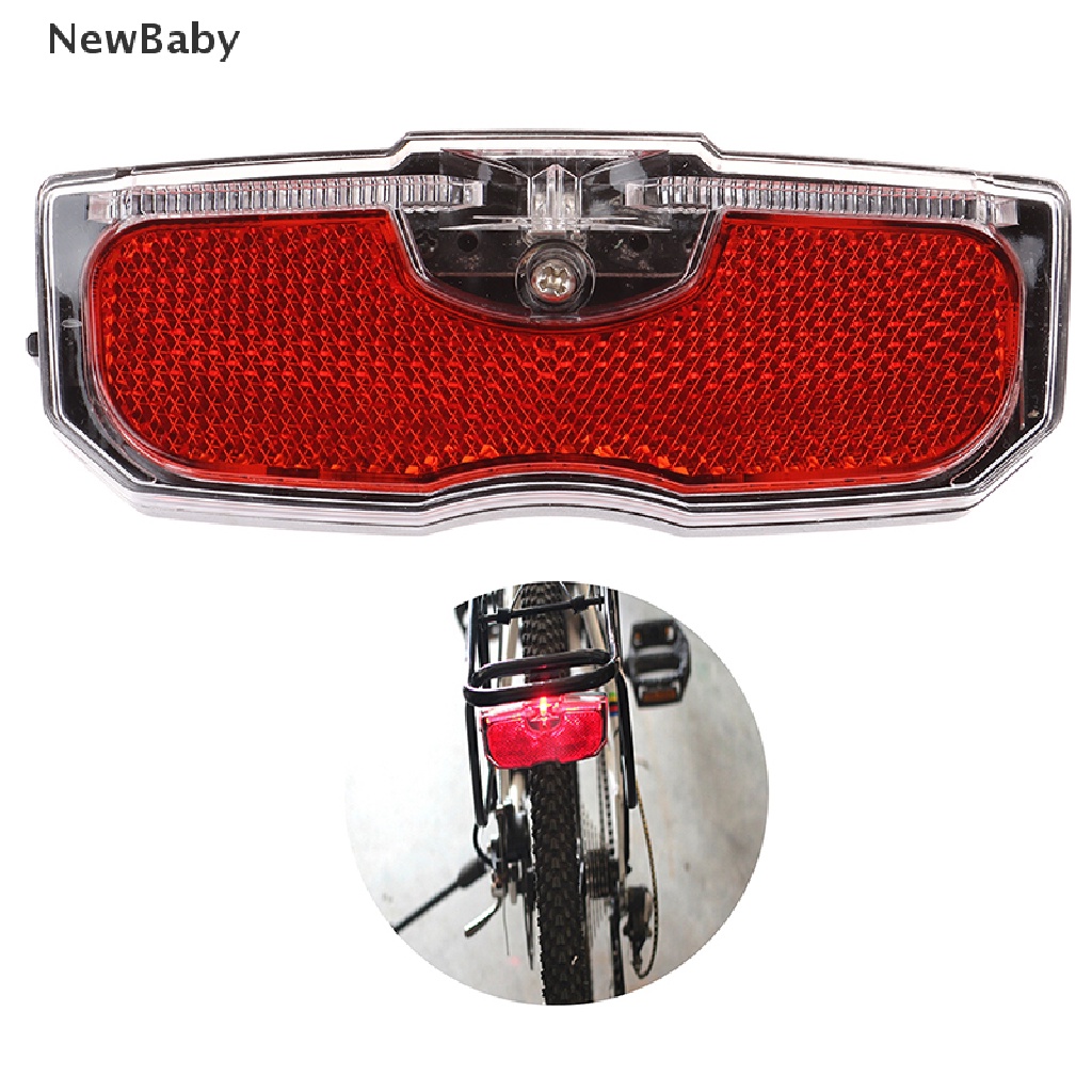 1pc Lampu Belakang Sepeda Reflektif Anti Air