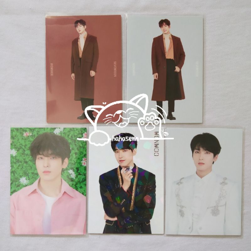 [READY STOCK] SEVENTEEN TC Winter Dome Haru Tour Hologram Ideal Cut Japan Prince Jeon Wonwoo Wonu WW