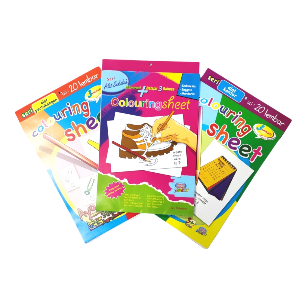 

Minicart Kertas Mewarnai dan Belajar 3 Bahasa
