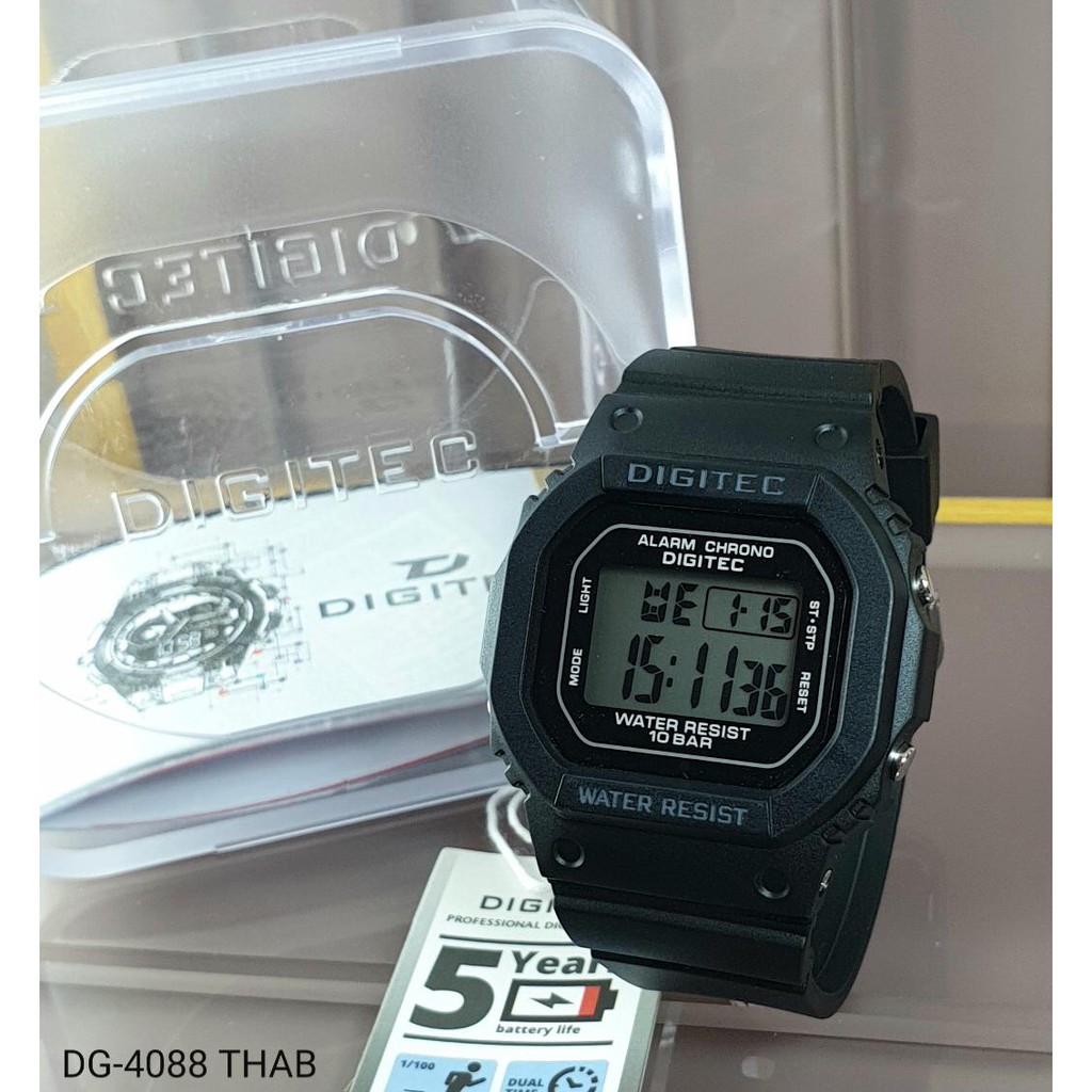 jam tangan wanita jam digitec anti air original