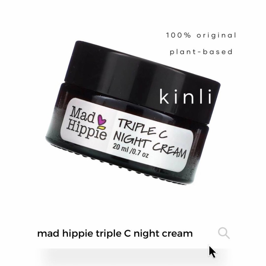 mad hippie triple C night cream 19 actives 20ml antioxidant hydrating