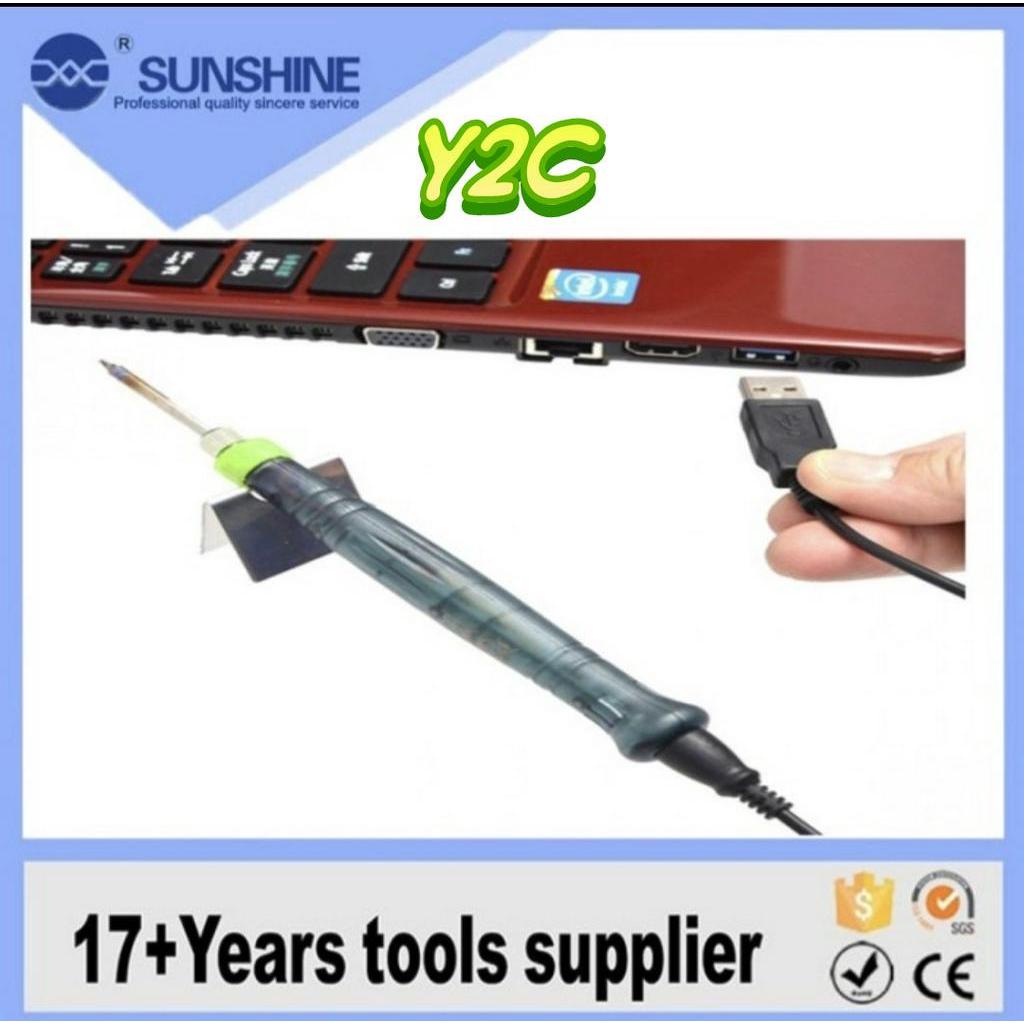 SOLDER SUNSHINE USB SL-58U 8W / ALAT SERVIS HP   LARIS