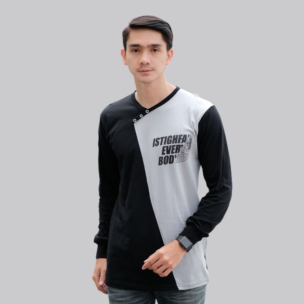 KAOS DAKWAH PRIA / BAJU ISLAMI / BAJU KAOS DAKWAH / ORIGINAL PRODUCT PREMIUM QUALITY BY ANNAML-Istighfar 003