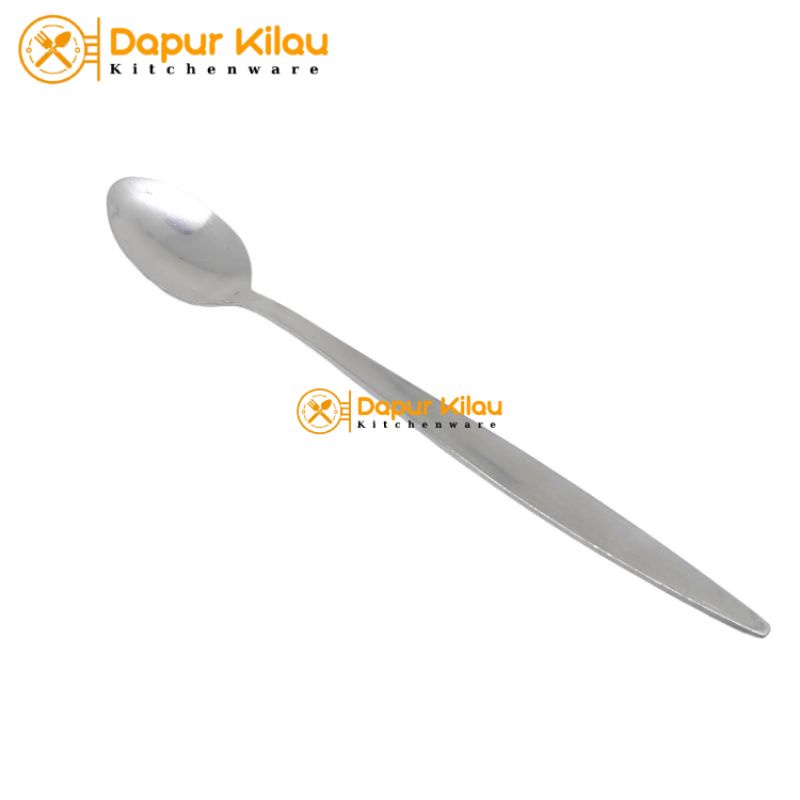 isi 6 Sendok Teh Stainless Panjang Sendok Es Tebal