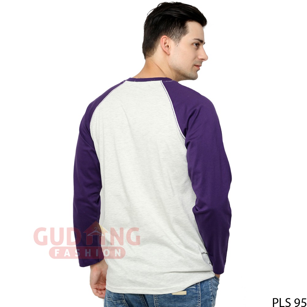 T Shirt Raglan Lengan Panjang - PLS 95