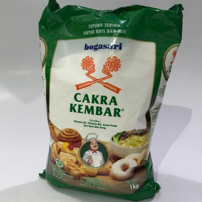 

Sale!! Tepung Terigu Bogasari Cakra Kembar 1Kg Terbaru