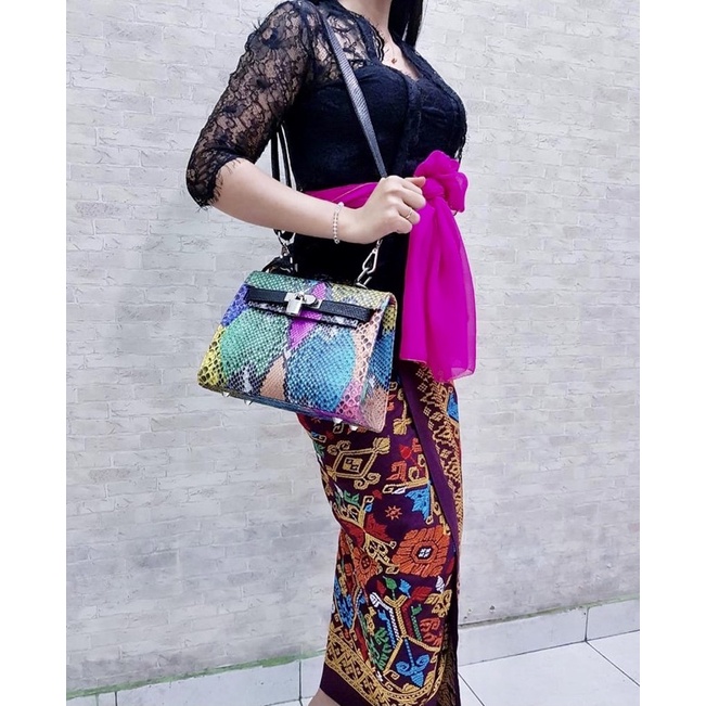 kelli kulit ular python asli