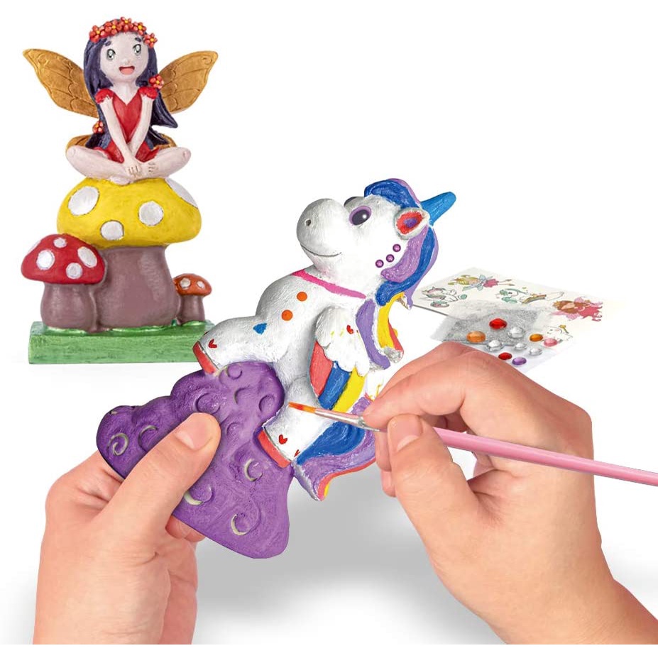 Flower Fairy Unicorn Painting Set Mainan Mewarnai 3D DIY