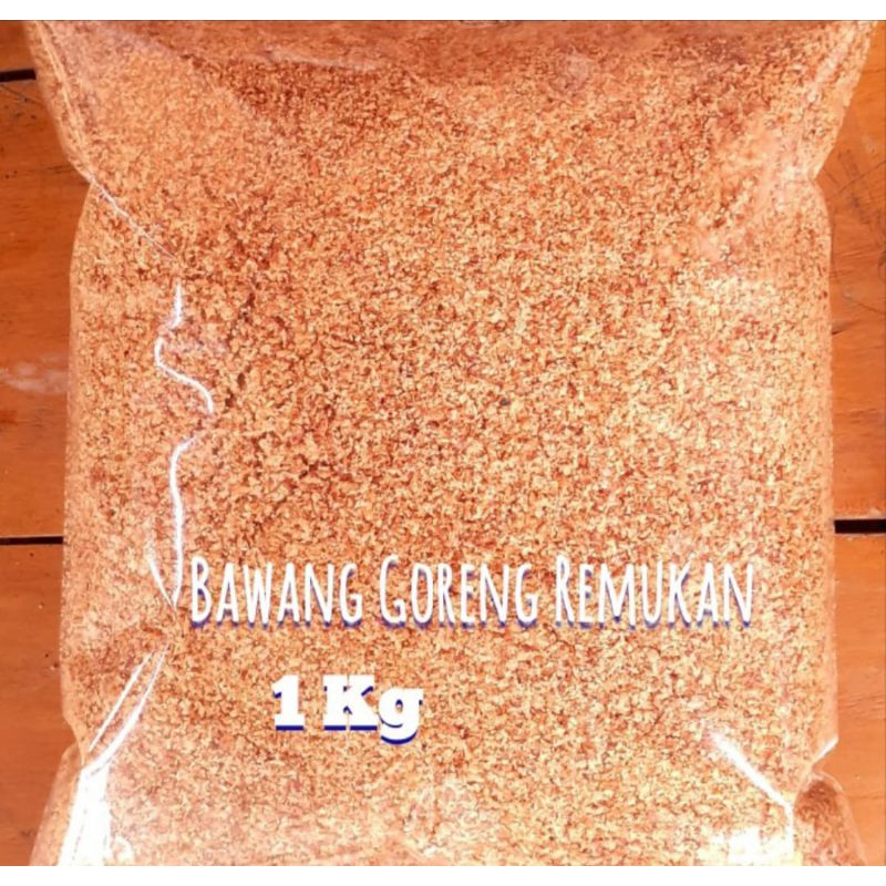 Remukan Bawang Goreng 1kg / Ayakan bawang merah Goreng