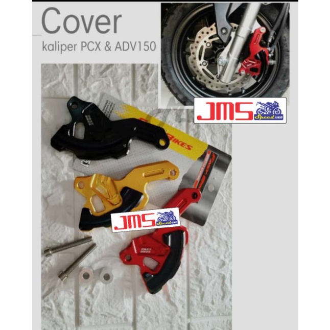 cover kaliper pelindung kaliper depan honda pcx 150 lokal fatbikers