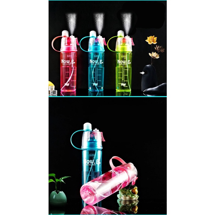 Botol Minum SEMPROT/ sport spray water bottle