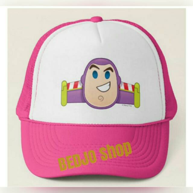 Topi Jaring Trucker Hat TOY STORY Buzz Lightyear