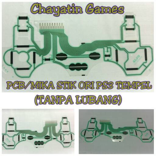 PCB / MIKA STIK PS3 ORI TEMPEL (TANPA LUBANG)