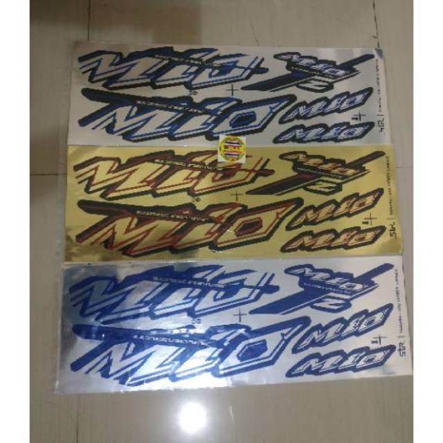 Striping Thailand Mio Urban Chroome Gold untuk Mio lama
