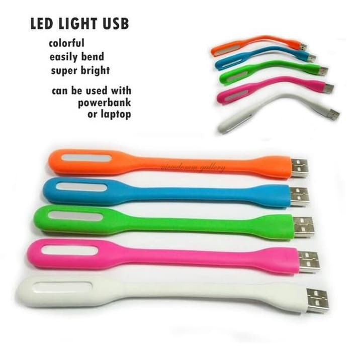 Lampu USB / Lampu LED /Lampu Baca / Lampu Sikat USB / Lampu Sikat Gigi Lampu Baca Flexible Lampu LED