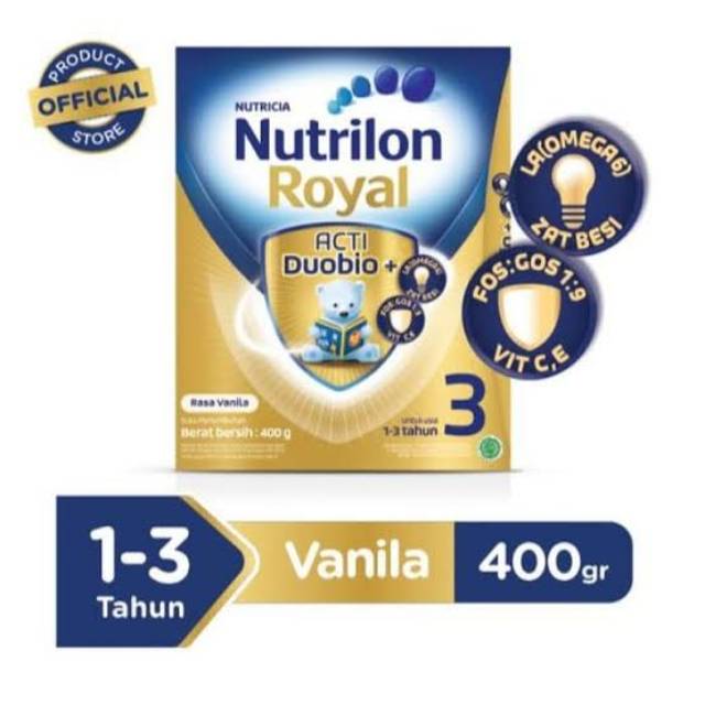 

Susu Nutrilon Royal 1-3 tahun - 400 gr