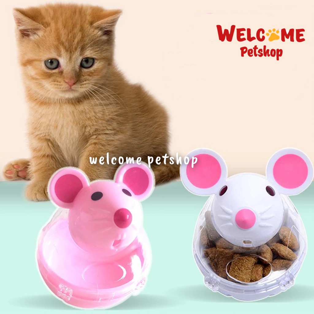 MAINAN KUCING ANJING BENTUK TIKUS SHAKING Q-NET / Pet Toy
