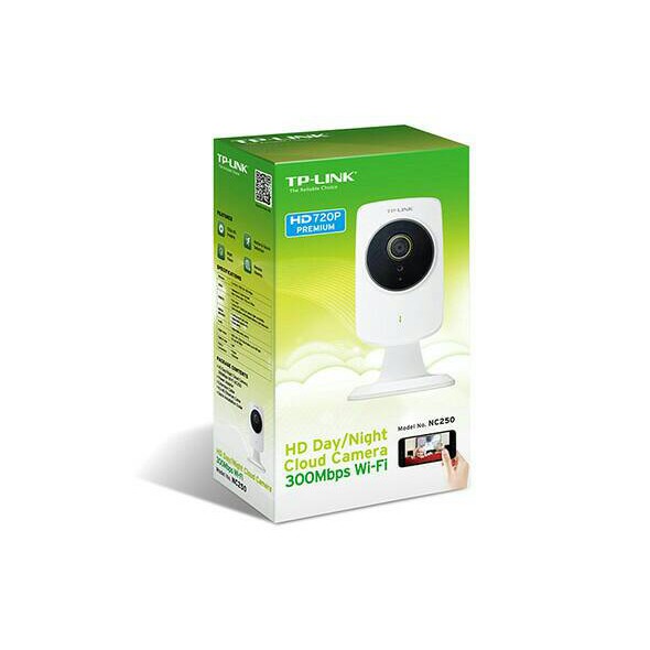 TP-LINK NC250 - IP Camera Cloud HD 720p, 300Mbps WiFi