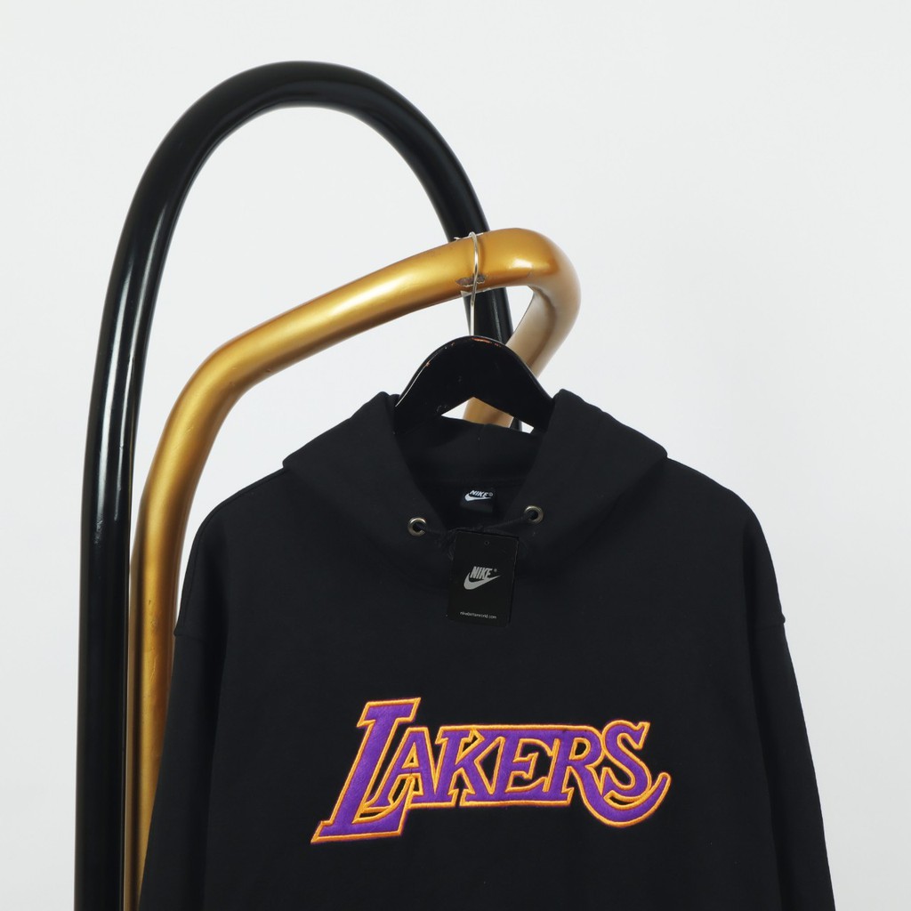 JAKET SWEATER HOODIE EMBROIDERY LAKERS BIG TEXT SIMPLE UNISEX GOOD QUALITY