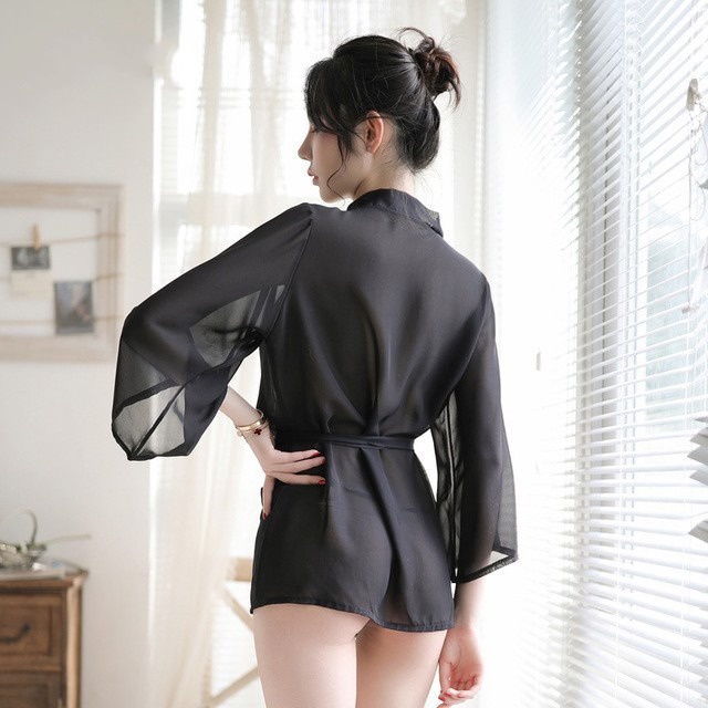 Miss H ~ 178 Kimono Lingerie Baju Tidur Kimono Wanita Import Bahan Adem