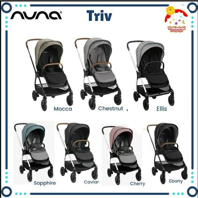 NUNA TRIV STROLLER NEW ARRIVAL INCLUDE GARANSI 1 TAHUN RESMI NUNA