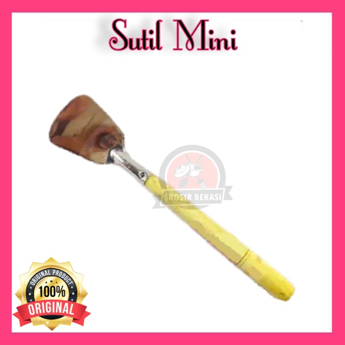 sutil mini kue apem / Sutil Kecil / Sodet Mini / spatula