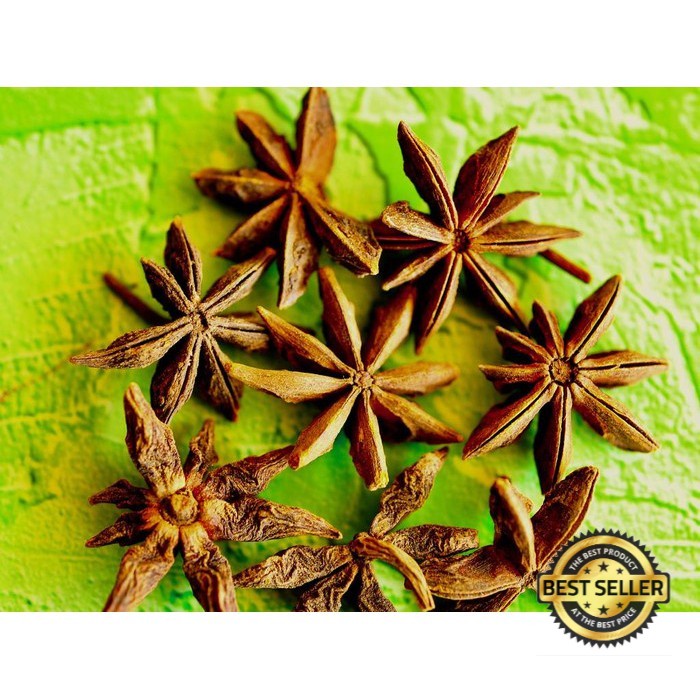 

BUNGA LAWANG 50G PEKAK KERING STAR ANISE PREMIUM KEMBANG UNTUK TEH REMPAH 50 G