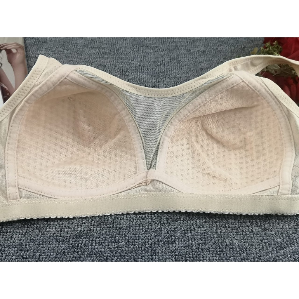 Bra / Bh wanita 3106  CUP B import tdk ada kawat tdk ada busa ( promo beli 4 free masker )