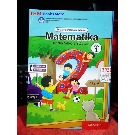 Matematika Kelas 2 SD Vol 1 Belajar Bersamamu Kurikulum Merdeka