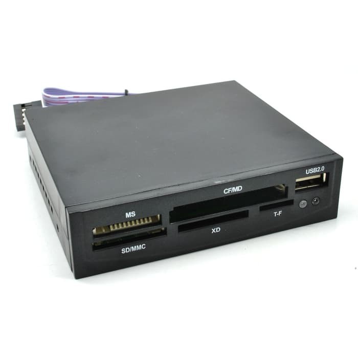 Computer PC Front Panel All in One Card Reader USB 2.0 3.5 Inch